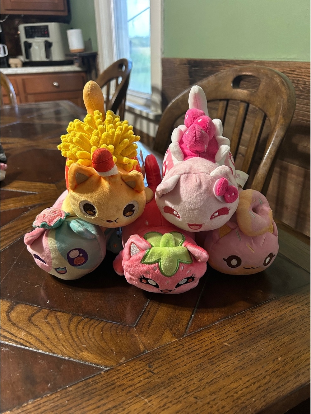 Lot of 5 Foodie Aphmau Plush